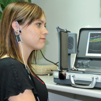 Girl Hearing Assessment